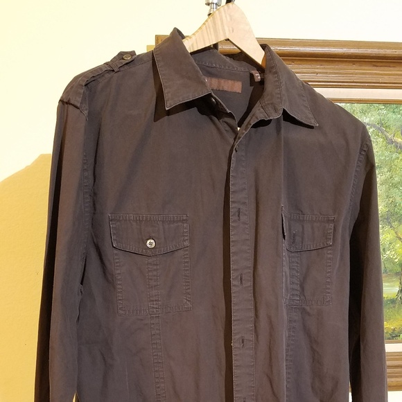 Perry Ellis Other - Perry Ellis button up Brown Men's size (L) A11